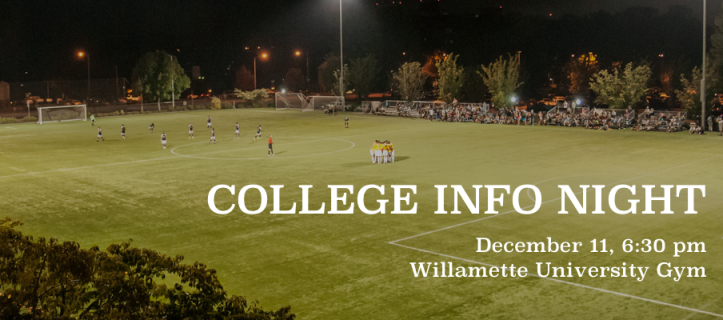 Learn about the college recruiting process at CFC’s College Info Night